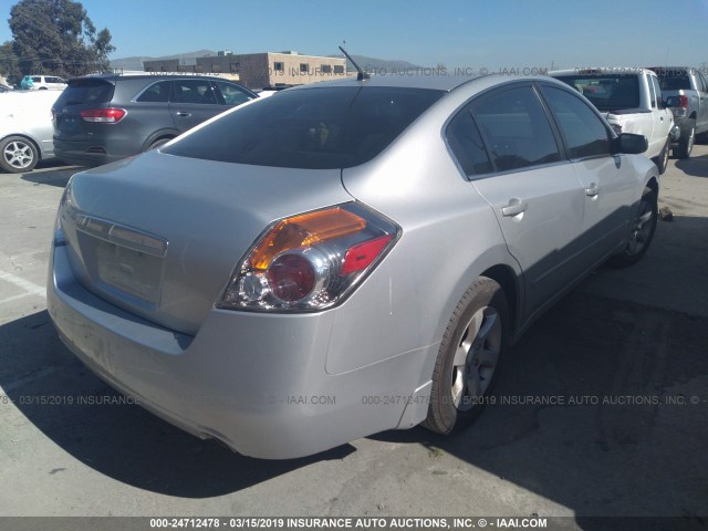 1N4CL21E39C164953 - 2009 NISSAN ALTIMA HYBRID SILVER photo 4