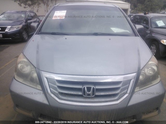 5FNRL38648B116372 - 2008 HONDA ODYSSEY EXL SILVER photo 6