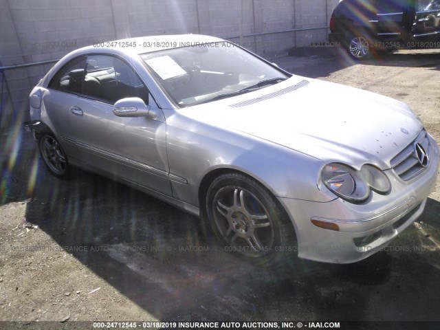 WDBTJ56H46F179202 - 2006 MERCEDES-BENZ CLK 350 SILVER photo 1