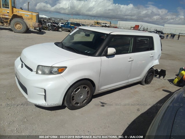 JTLZE4FE3CJ021513 - 2012 TOYOTA SCION XB 白色 照片 2