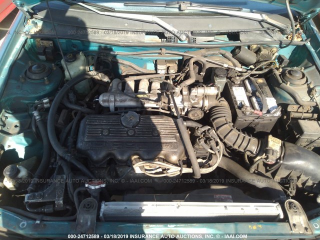 3MAPM15J0PR646689 - 1993 MERCURY TRACER GREEN photo 10