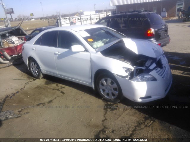 4T1BE46K39U874242 - 2009 TOYOTA CAMRY SE/LE/XLE WHITE photo 1