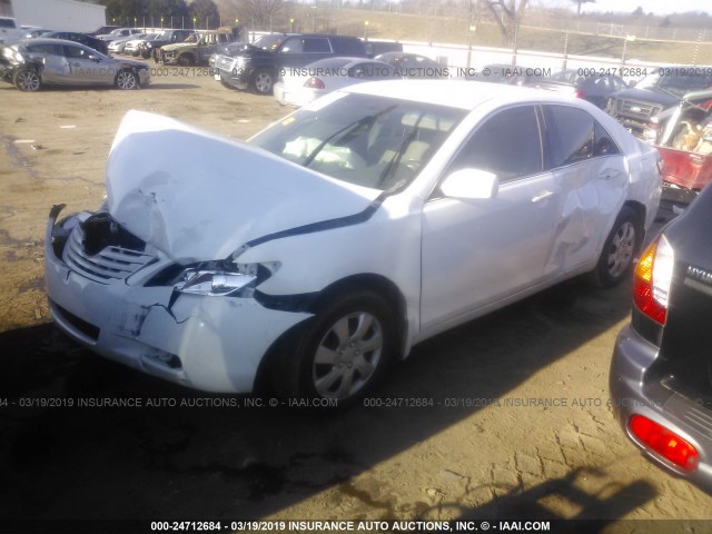 4T1BE46K39U874242 - 2009 TOYOTA CAMRY SE/LE/XLE WHITE photo 2