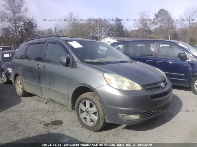 5TDZA22C64S216140 - 2004 TOYOTA SIENNA XLE/XLE LIMITED GRAY photo 1