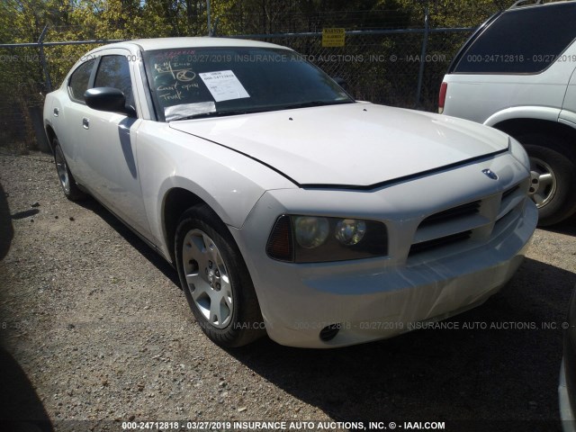 2B3KA43R07H783691 - 2007 DODGE CHARGER SE/SXT WHITE photo 1