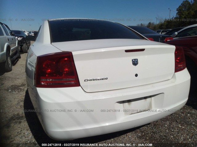 2B3KA43R07H783691 - 2007 DODGE CHARGER SE/SXT WHITE photo 3