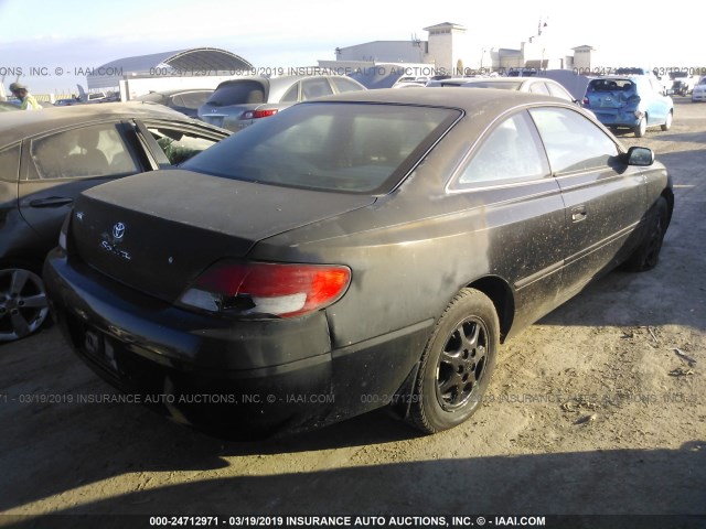 2T1CG22P51C479537 - 2001 TOYOTA CAMRY SOLARA SE BLACK photo 4