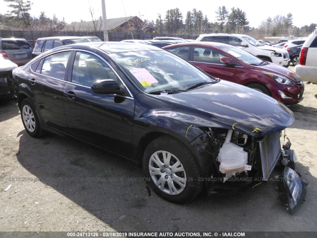 1YVHZ8BH9D5M06419 - 2013 MAZDA 6 SPORT BLACK photo 1