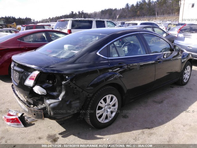 1YVHZ8BH9D5M06419 - 2013 MAZDA 6 SPORT BLACK photo 4