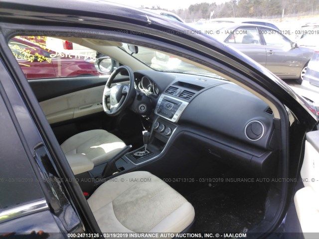 1YVHZ8BH9D5M06419 - 2013 MAZDA 6 SPORT BLACK photo 5