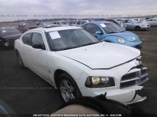 2B3LA43G26H296459 - 2006 DODGE CHARGER SE/SXT WHITE photo 1