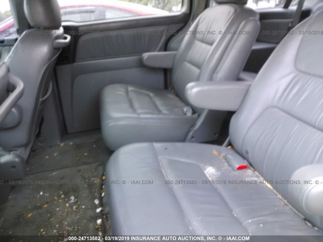 5FNRL18023B148472 - 2003 HONDA ODYSSEY EXL GRAY photo 8