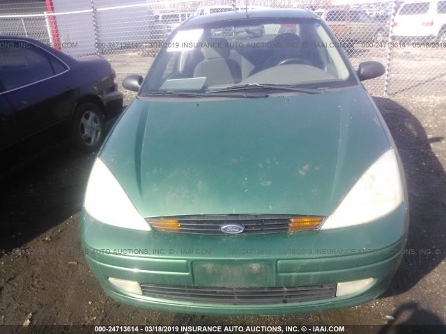 1FAFP38382W119412 - 2002 FORD FOCUS ZTS GREEN photo 6
