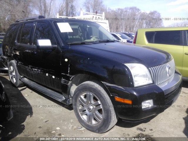 4M2EU48867UJ15999 - 2007 MERCURY MOUNTAINEER PREMIER BLACK photo 1