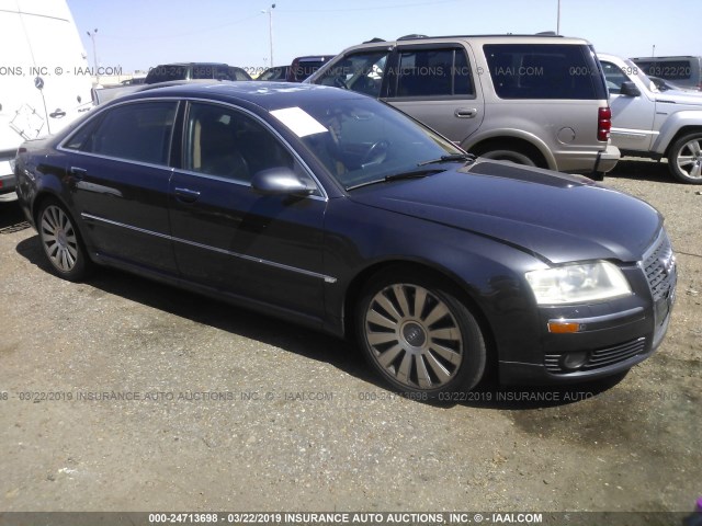 WAUML44E56N005385 - 2006 AUDI A8 L QUATTRO BLACK photo 1