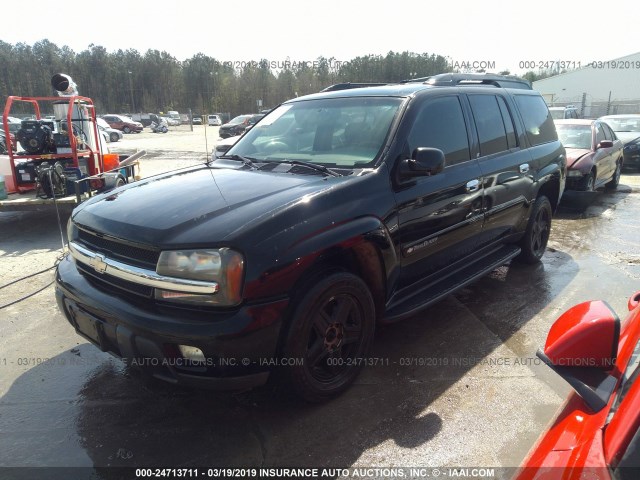 1GNET16S936115068 - 2003 CHEVROLET TRAILBLAZER EXT BLACK photo 2