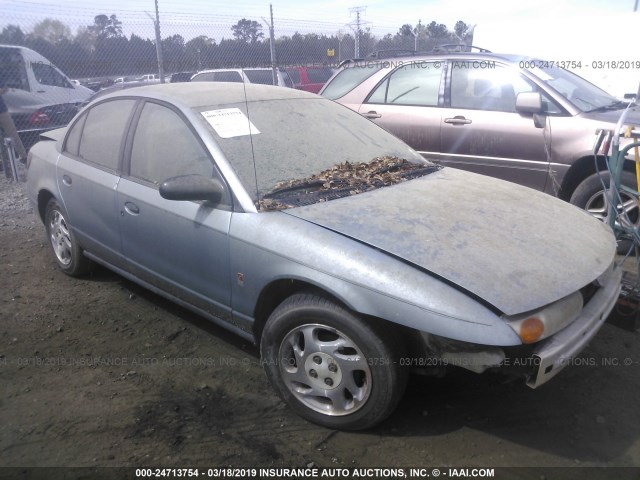 1G8ZH528X2Z119845 - 2002 SATURN SL1 Light Blue photo 1