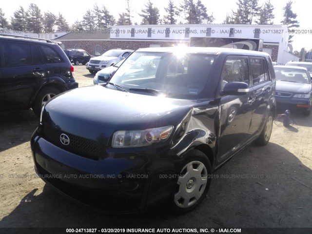 JTLKE50E781017391 - 2008 TOYOTA SCION XB 黑色 照片 2