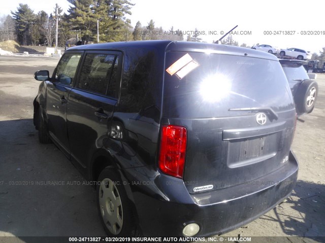 JTLKE50E781017391 - 2008 TOYOTA SCION XB 黑色 照片 3