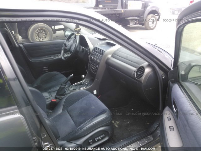 JTHBD182910006677 - 2001 LEXUS IS 300 GRAY photo 5