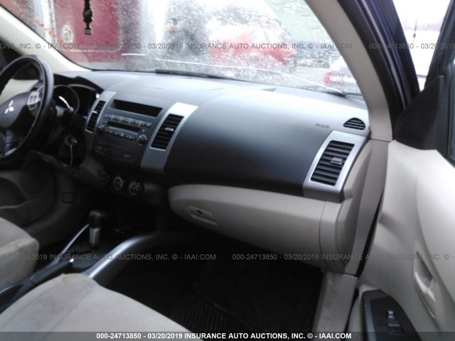 JA4MS31XX7Z012455 - 2007 MITSUBISHI OUTLANDER ES/LS ლურჯი ფოტო 5