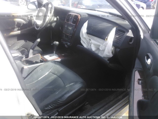 KMHWF35H64A039437 - 2004 HYUNDAI SONATA GLS/LX SILVER photo 5