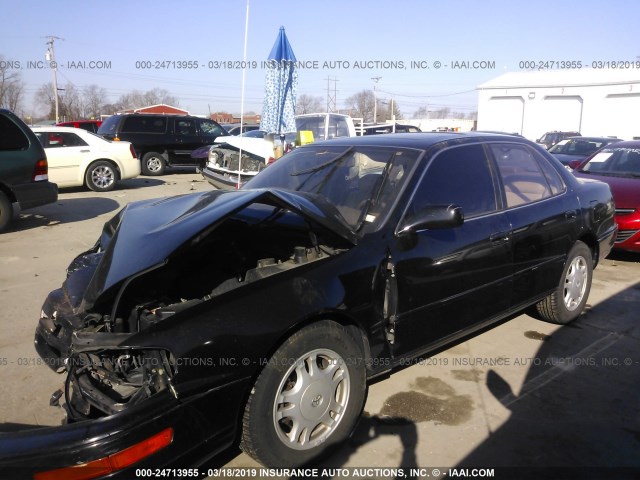 JT2GK13E6R0056021 - 1994 TOYOTA CAMRY XLE BLACK photo 2