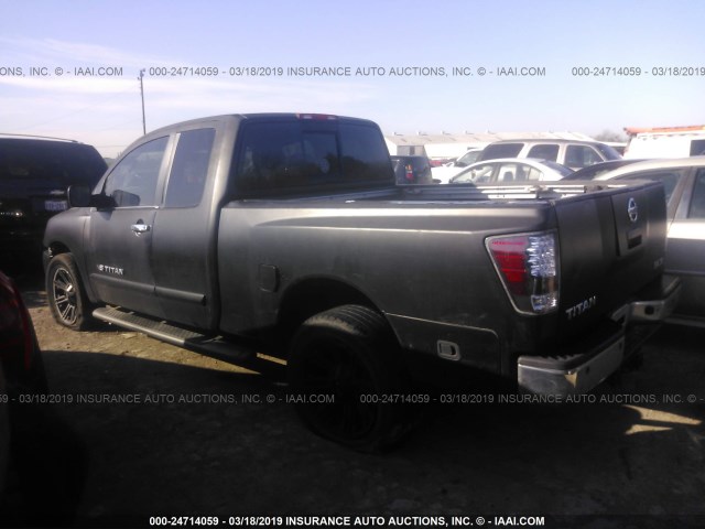 1N6BA06A45N539086 - 2005 NISSAN TITAN XE/SE/LE BLACK photo 3