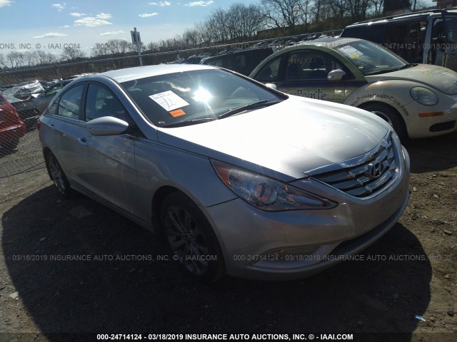 5NPEC4AB0BH268282 - 2011 HYUNDAI SONATA SE/LIMITED SILVER photo 1