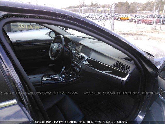 WBAXH5C57CDW03999 - 2012 BMW 528 XI GRAY photo 5