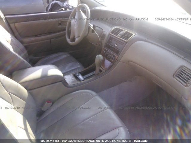 4T1BF28B2YU093757 - 2000 TOYOTA AVALON XL/XLS TAN photo 5