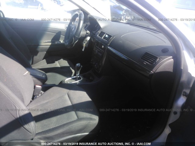 1G2AL15F177125724 - 2007 PONTIAC G5 SILVER photo 5
