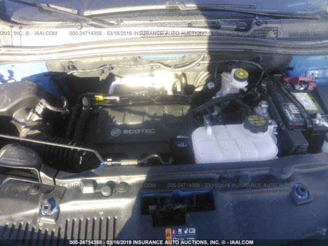 KL4CJASB2JB652892 - 2018 BUICK ENCORE PREFERRED Көк фото 10