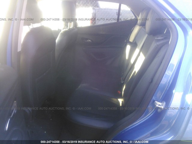 KL4CJASB2JB652892 - 2018 BUICK ENCORE PREFERRED Көк фото 8