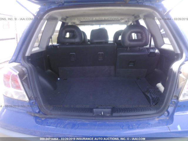 JA4LX41G73U028865 - 2003 MITSUBISHI OUTLANDER XLS BLUE photo 8