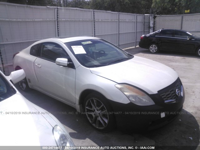 1N4BL24E38C105956 - 2008 NISSAN ALTIMA 3.5SE WHITE photo 1