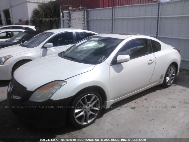 1N4BL24E38C105956 - 2008 NISSAN ALTIMA 3.5SE WHITE photo 2