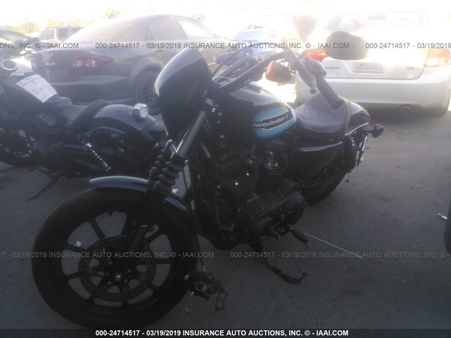 1HD1LP33XKC405132 - 2019 HARLEY-DAVIDSON XL1200 NS BLACK photo 2