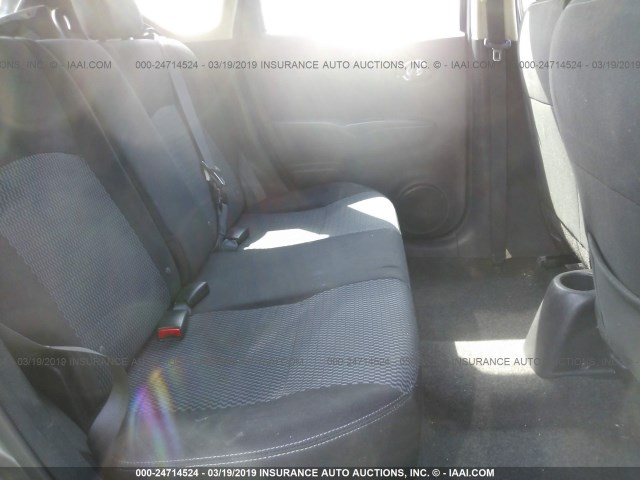 3N1CE2CP8GL360586 - 2016 NISSAN VERSA NOTE S/S PLUS/SV/SL/SR GRAY photo 8
