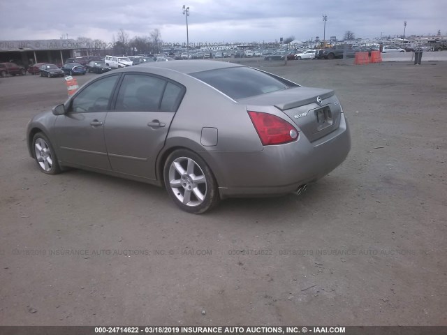 1N4BA41E45C835540 - 2005 NISSAN MAXIMA SE/SL GOLD photo 3