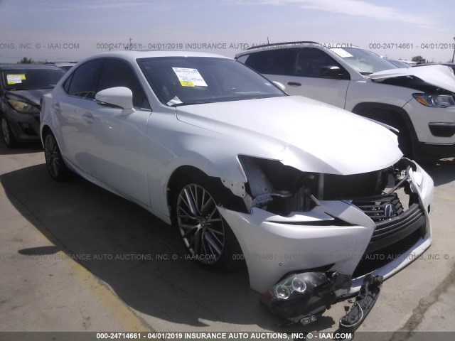 JTHBF1D2XE5021861 - 2014 LEXUS IS 250 WHITE photo 1