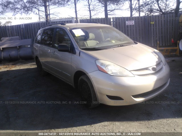 5TDZA23C05S244595 - 2005 TOYOTA SIENNA CE/LE BEIGE photo 1