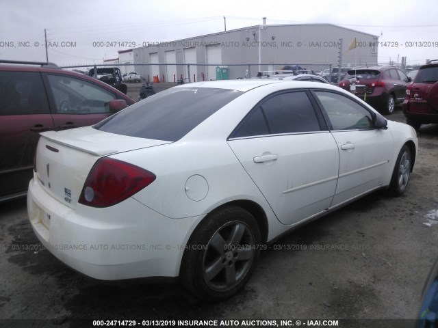 1G2ZH558464225619 - 2006 PONTIAC G6 GT WHITE photo 4