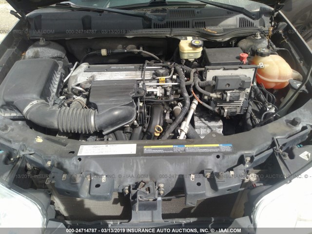 1G8AN12F04Z118557 - 2004 SATURN ION LEVEL 2 BLACK photo 10