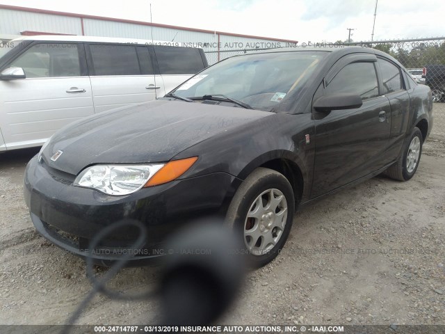 1G8AN12F04Z118557 - 2004 SATURN ION LEVEL 2 BLACK photo 2