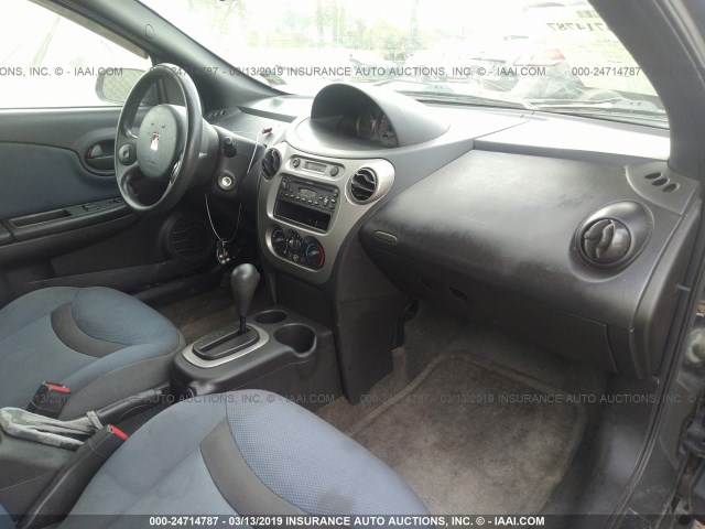 1G8AN12F04Z118557 - 2004 SATURN ION LEVEL 2 BLACK photo 5