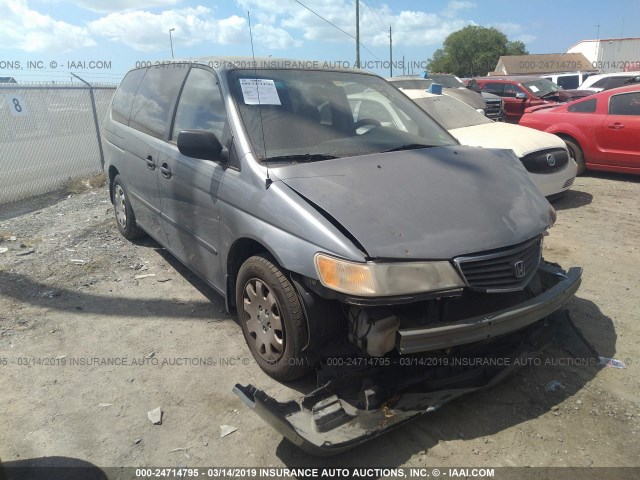 2HKRL1856YH012320 - 2000 HONDA ODYSSEY LX GRAY photo 1