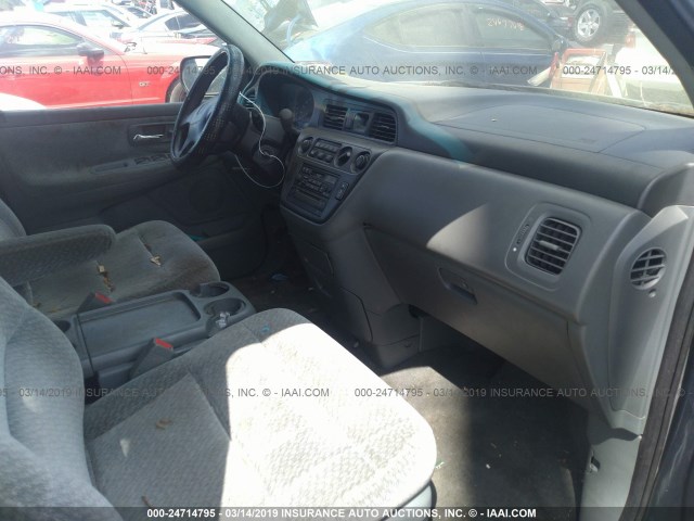 2HKRL1856YH012320 - 2000 HONDA ODYSSEY LX GRAY photo 5