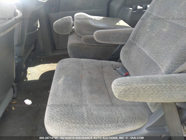 2HKRL1856YH012320 - 2000 HONDA ODYSSEY LX GRAY photo 8