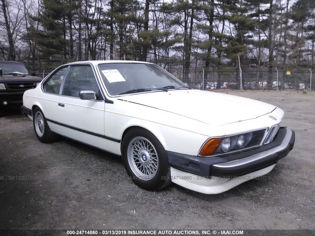 WBAEC8407H0614297 - 1987 BMW 635 CSI AUTOMATIC/L6 WHITE photo 1